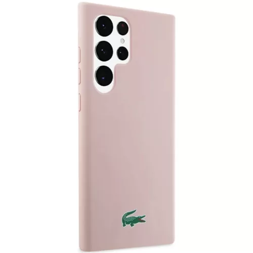 Samsung Galaxy S23 Ultra tok Lacoste LCHCS23LSLOLP világos rózsaszí-3666339114145 4 kép