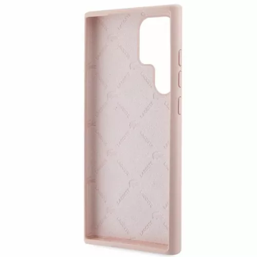 Samsung Galaxy S23 Ultra tok Lacoste LCHCS23LSLOLP világos rózsaszí-3666339114145 7 kép