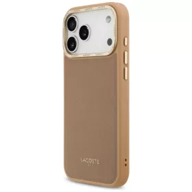 iPhone 17 Pro Max Lacoste Champs Elysees Arany Logós MagSafe tok Róz-3666339510466 2 kép