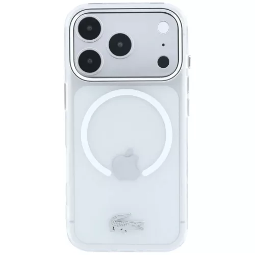 Case Lacoste IML Frosted MagSafe for iPhone 18 Pro Max / 17 Pro Max tr-3666339646752 3 kép