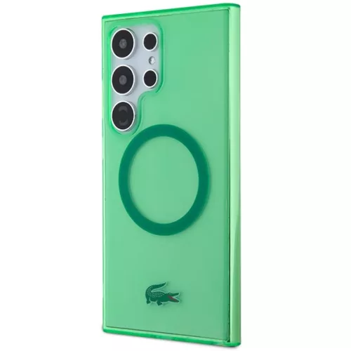 Samsung Galaxy S24 Ultra tok Lacoste LCHMS24LULON zöld kemény tok á-3666339243845 2 kép