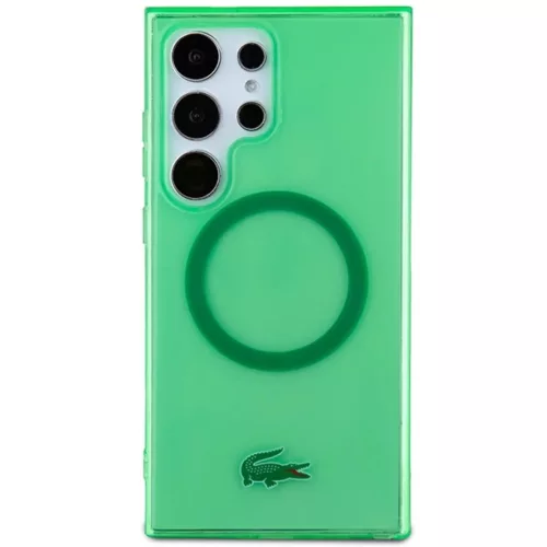 Samsung Galaxy S24 Ultra tok Lacoste LCHMS24LULON zöld kemény tok á-3666339243845 3 kép