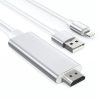Choetech Lightning - HDMi átalakító adapter USB csatlakozóval 1.8m-6971824978612 2 kép