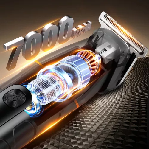 MAXGROOM LK-892 többfunkciós testszőrzetnyíró cserélhető fejekk-5907769394263 4 kép