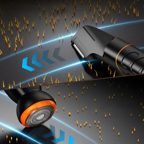 MAXGROOM LK-892 többfunkciós testszőrzetnyíró cserélhető fejekk-5907769394263 6 kép