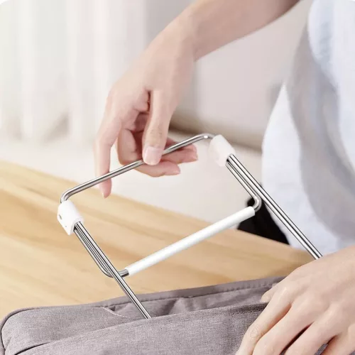 Ugreen Univerzális asztali laptop/ MacBook állvány alumínium, ezü-6957303883486 3 kép