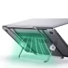 Ugreen Univerzális asztali laptop/ MacBook állvány alumínium, ezü-6957303883486 7 kép