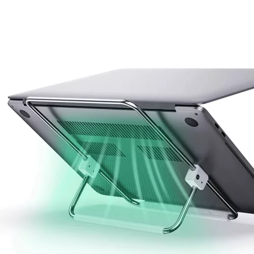 Ugreen Univerzális asztali laptop/ MacBook állvány alumínium, ezü-6957303883486 7 kép