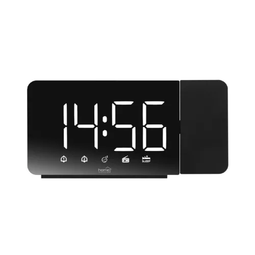 Home LTCRP03 rádiós LED ébresztőóra projektorral, változtatható-5999084971496 4 kép