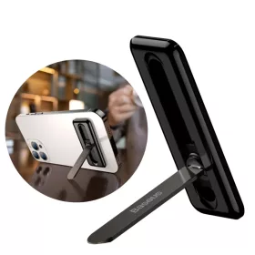   Baseus Hátlapi öntapadós telefon támasztó, tartó fekete (LUXZ000001)