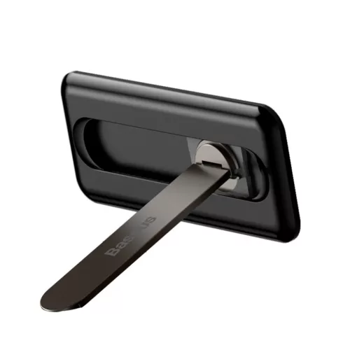Baseus Hátlapi öntapadós telefon támasztó, tartó fekete (LUXZ000-6932172603311 2 kép