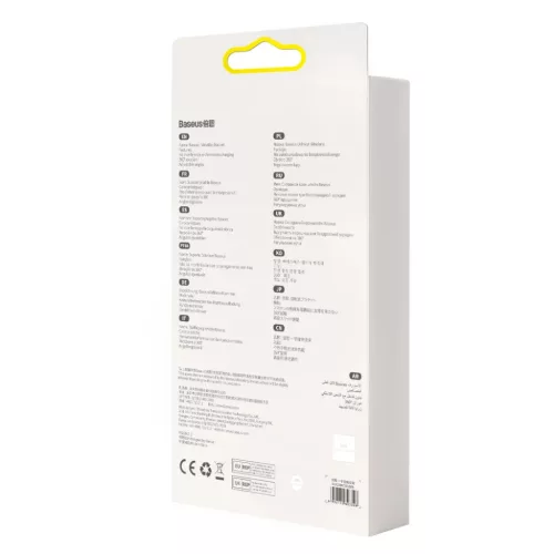 Baseus Hátlapi öntapadós telefon támasztó, tartó fehér (LUXZ000-6932172603328 5 kép
