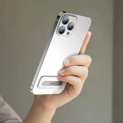 Baseus Hátlapi öntapadós telefon támasztó, tartó fehér (LUXZ000-6932172603328 8 kép