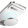 Baseus Hátlapi öntapadós telefon támasztó, tartó fehér (LUXZ000-6932172603328 10 kép
