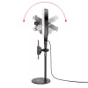 Hoco LV01 Rouge asztali LED körfény, ringlight fekete-6931474729842 3 kép