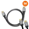 HDMI-HDMI kábel (v2.1 | 8K | 1 m) fekete