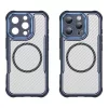 Leading Series MagSafe szilikon tok iPhone 16 Pro Max - Kék tok-5907769365126 2 kép