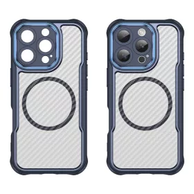 Leading Series MagSafe szilikon tok iPhone 16 Pro Max - Kék tok-5907769365126 2 kép