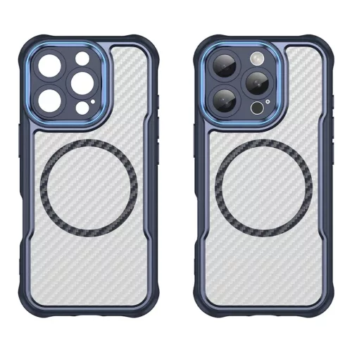 Leading Series MagSafe szilikon tok iPhone 16 Pro Max - Kék tok-5907769365126 2 kép