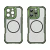 Leading Series MagSafe szilikon tok iPhone 16 Pro - Zöld tok-5907769365195 2 kép