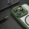 Leading Series MagSafe szilikon tok iPhone 16 Pro - Zöld tok-5907769365195 6 kép