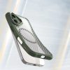 Leading Series MagSafe szilikon tok iPhone 16 - Zöld-5907769365171 4 kép