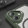 Leading Series MagSafe szilikon tok iPhone 16 - Zöld-5907769365171 6 kép