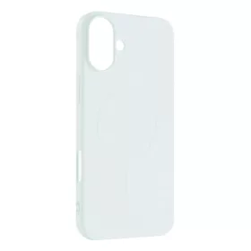 Liquid Silicone Case MagSafe iPhone 16 Pro tok - fehér