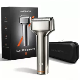 MAXGROOM WF-2037D fóliás elektromos borotva, ezüst-5907769394300 1 kép