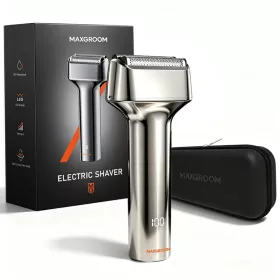 MAXGROOM WF-2037D fóliás elektromos borotva, ezüst-5907769394300 2 kép