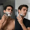 MAXGROOM WF-2037D fóliás elektromos borotva, ezüst-5907769394300 4 kép