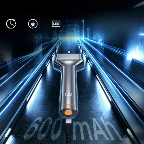 MAXGROOM WF-2037D fóliás elektromos borotva, ezüst-5907769394300 6 kép