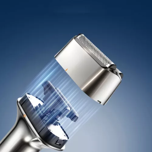 MAXGROOM WF-2037D fóliás elektromos borotva, ezüst-5907769394300 8 kép