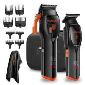 MAXGROOM WF-3908 multifunkciós haj- és szakállvágó készlet, feke-5907769394317 1 kép