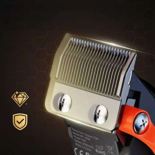 MAXGROOM WF-3908 multifunkciós haj- és szakállvágó készlet, feke-5907769394317 6 kép