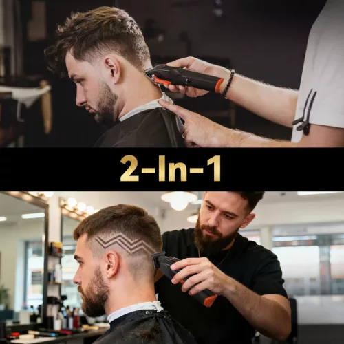 MAXGROOM WF-3908 multifunkciós haj- és szakállvágó készlet, feke-5907769394317 9 kép