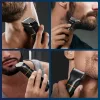 MAXGROOM JK-666 6 az 1-ben szakáll-, haj- és testszőrzetnyíró orr-5907769394270 5 kép