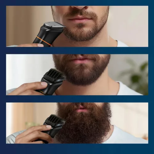 MAXGROOM JK-666 6 az 1-ben szakáll-, haj- és testszőrzetnyíró orr-5907769394270 6 kép