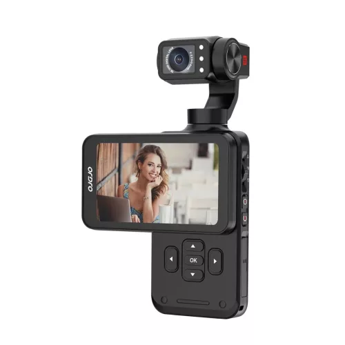 Ordro Pocket M5 3-tengelyes Gimbal Kamera, 5K, vlogoláshoz és YouTub-6947159472026 8 kép