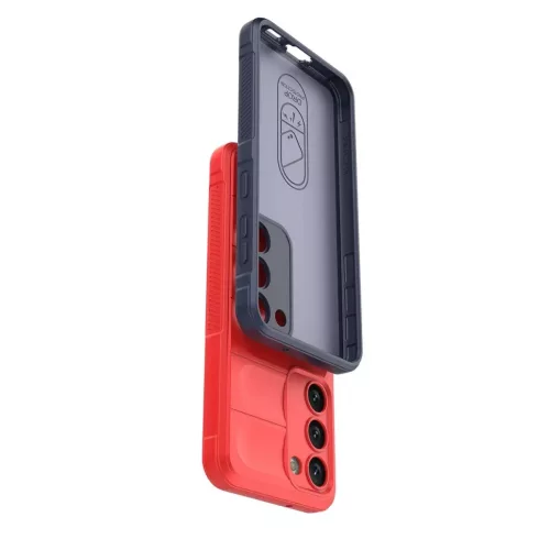 Magic Shield Samsung Galaxy S23+ tok flexibilis páncélozott tok kék-9145576272060 10 kép