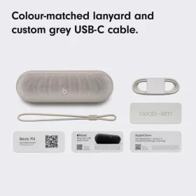 Bluetooth Hangszóró Beats Pill Kim Kardashian Edition, Világosszür-195949829123 2 kép