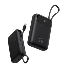 Mcdodo Power Bank MC-3710 Digitális kijelző 20000mAh, 22.5W (fekete)-6921002637107 2 kép