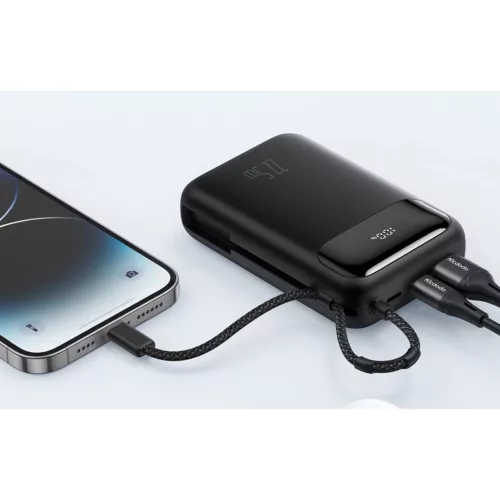 Mcdodo Power Bank MC-3710 Digitális kijelző 20000mAh, 22.5W (fekete)-6921002637107 7 kép