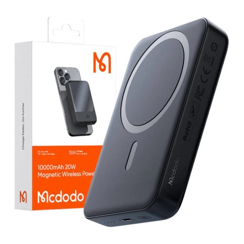 Mcdodo Mágneses Vezeték nélküli Power Bank MC-4261 10000mAh, 20W (-6921002642613 4 kép