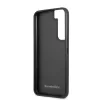 Samsung Galaxy S22+ Plus Mercedes Quilted Valódi bőr tok fekete (MEH-3666339044107 1 kép
