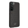 Samsung Galaxy S22+ Plus Mercedes Quilted Valódi bőr tok fekete (MEH-3666339044107 5 kép