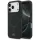 iPhone 17 Pro Mercedes Plain Smooth bőrtok MagSafe fekete tok