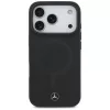 iPhone 17 Pro Mercedes Plain Smooth bőrtok MagSafe fekete tok-3666339568504 3 kép
