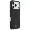 iPhone 17 Pro Mercedes Plain Smooth bőrtok MagSafe fekete tok-3666339568504 4 kép