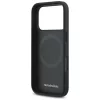 iPhone 17 Pro Mercedes Plain Smooth bőrtok MagSafe fekete tok-3666339568504 7 kép